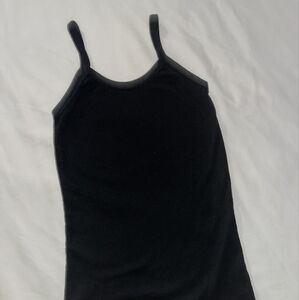 Black cami Tank Top